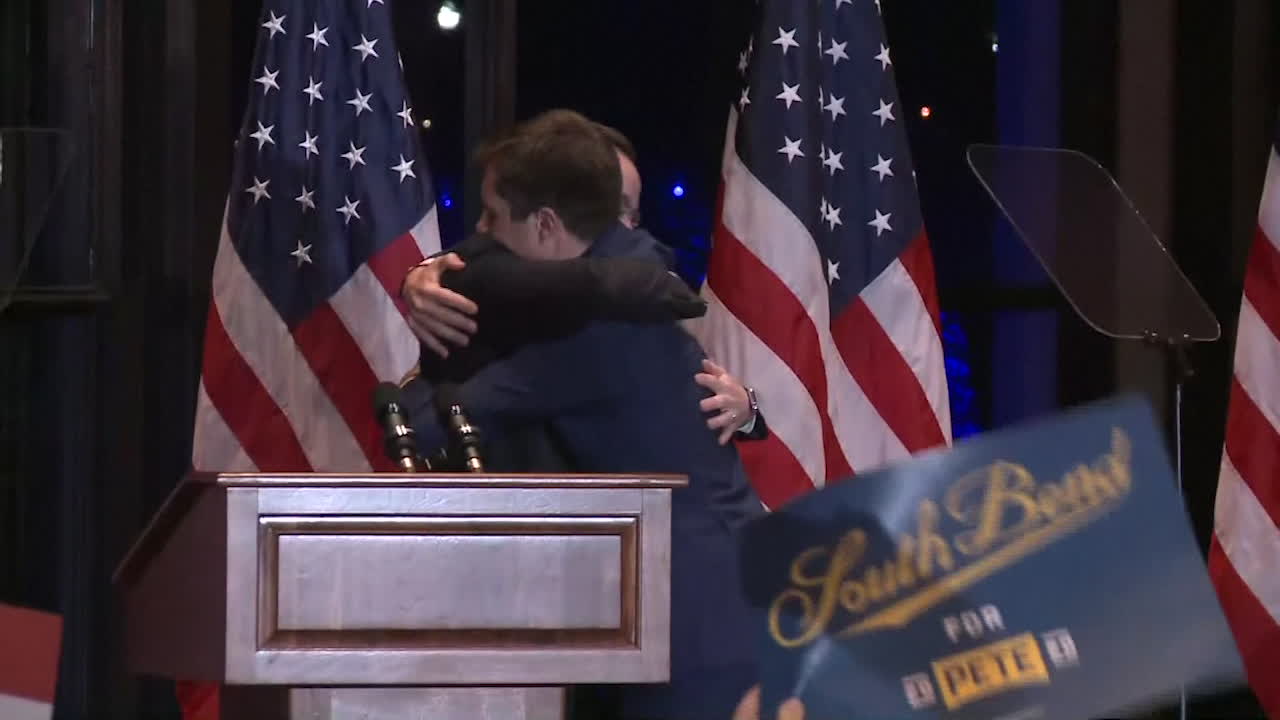 Buttigieg: "Ikväll gör jag det svåra valet att avsluta"