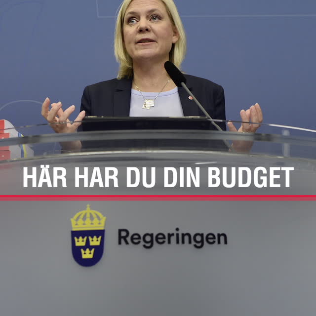 Här har du din budget