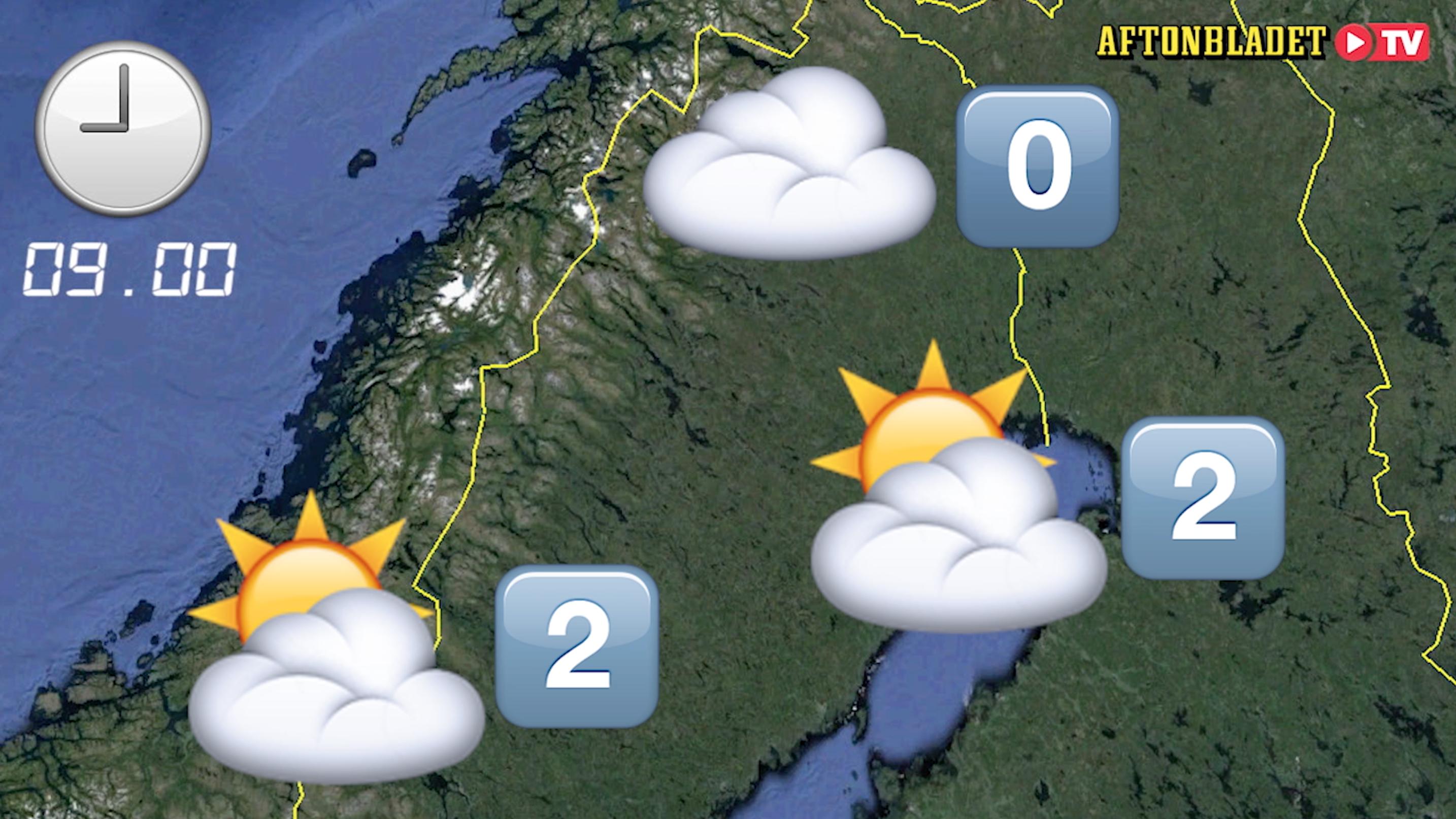 Så blir vädret tisdag 29 mars