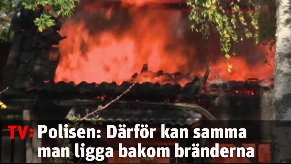 Därför tror polisen att en seriepyroman kan vara i farten