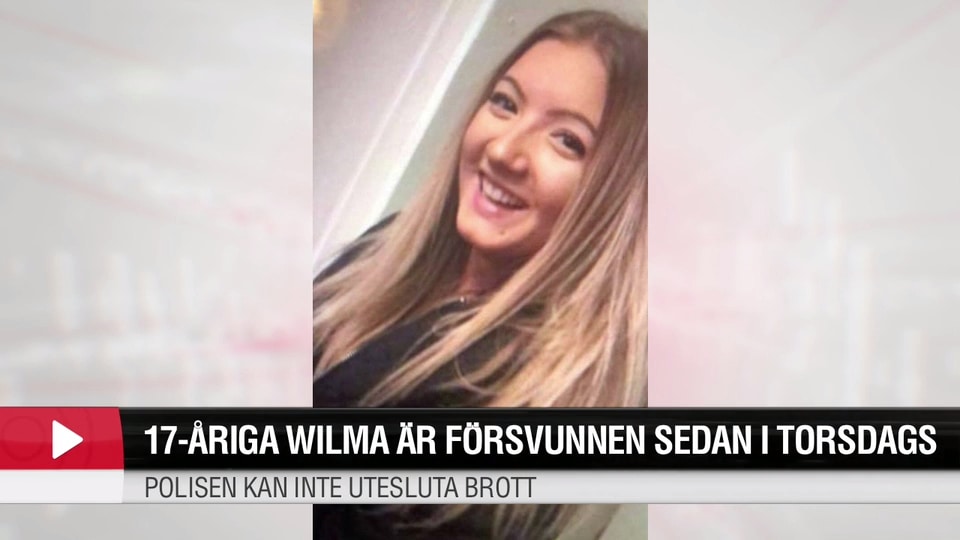 Wilma, 17, är försvunnen – familjen vädjar om hjälp