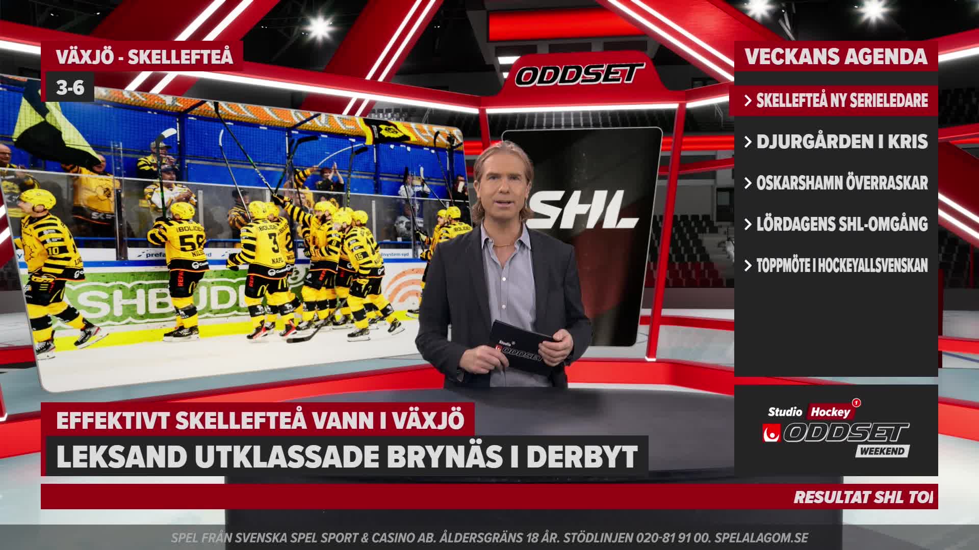 Studio Oddset Hockey Weekend - Skellefteå AIK