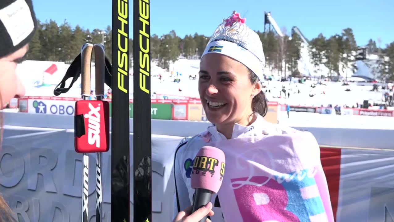 Haag om den speciella målgången: "Mäktig känsla"