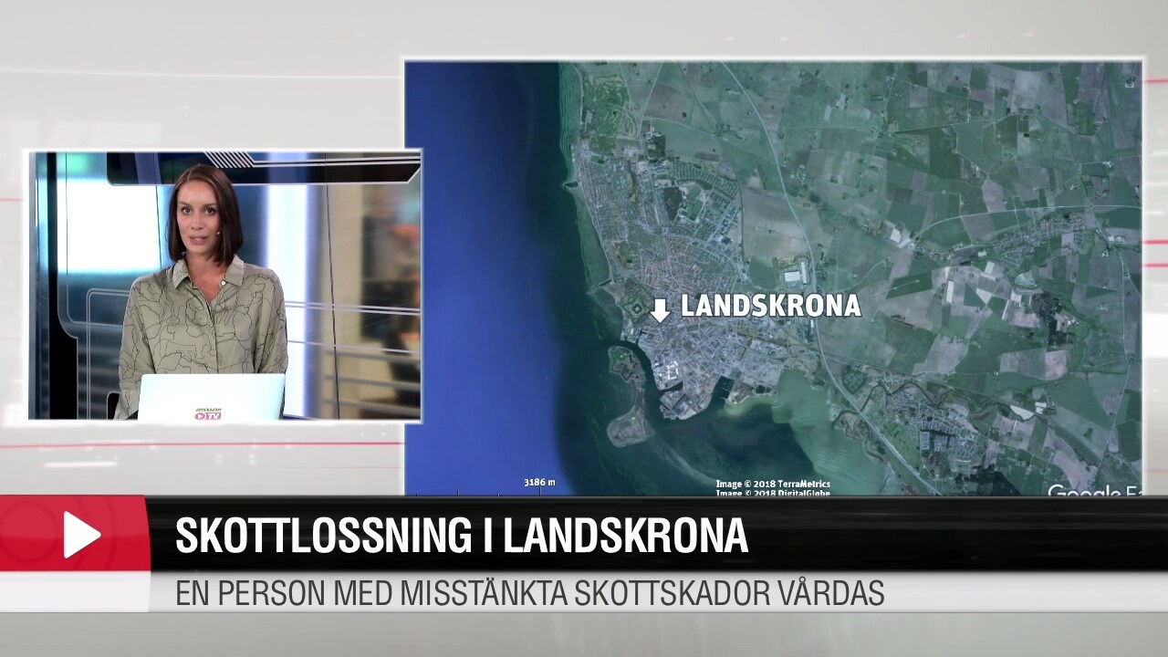 Skottlossning i Landskrona