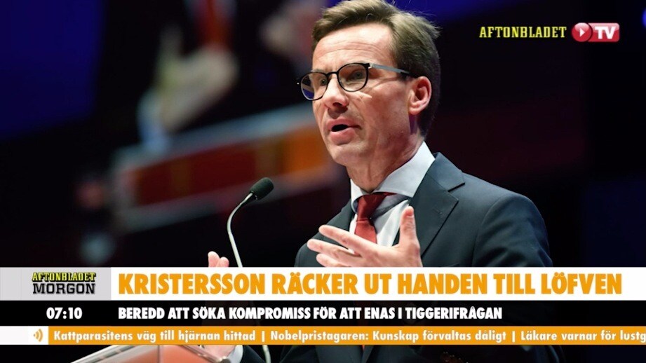 Ulf Kristersson: ”Vill hitta en bra politisk kompromiss om att förbjuda tiggeri”