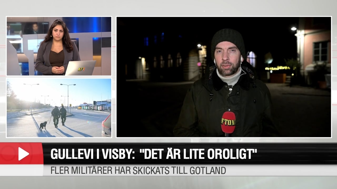 Fler militärer har landat på Gotland