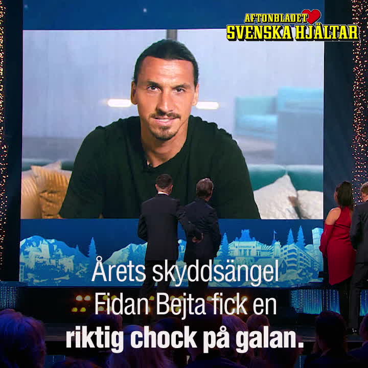 Här hyllas av hjälten av Zlatan