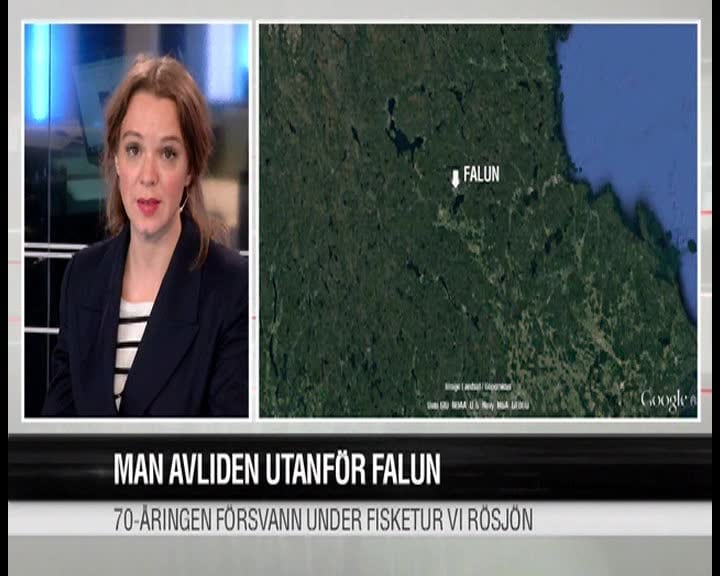 Man avliden utanför Falun