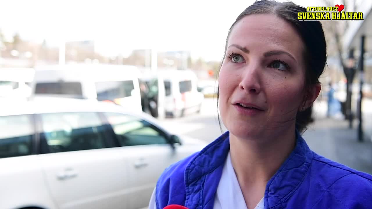 Sjuksköterskan: "Att vi får lunch och stöd utifrån gör att man orkar en dag till"