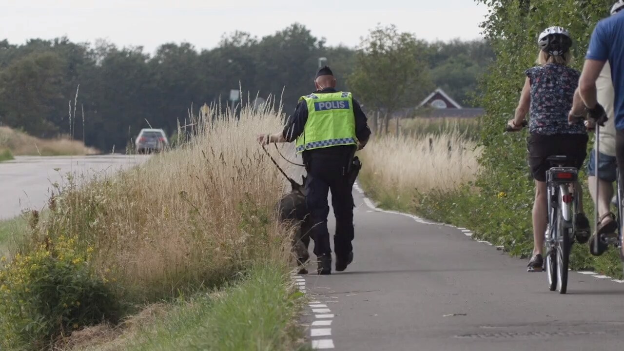 En man har anhållits efter knivattacken i Falkenberg