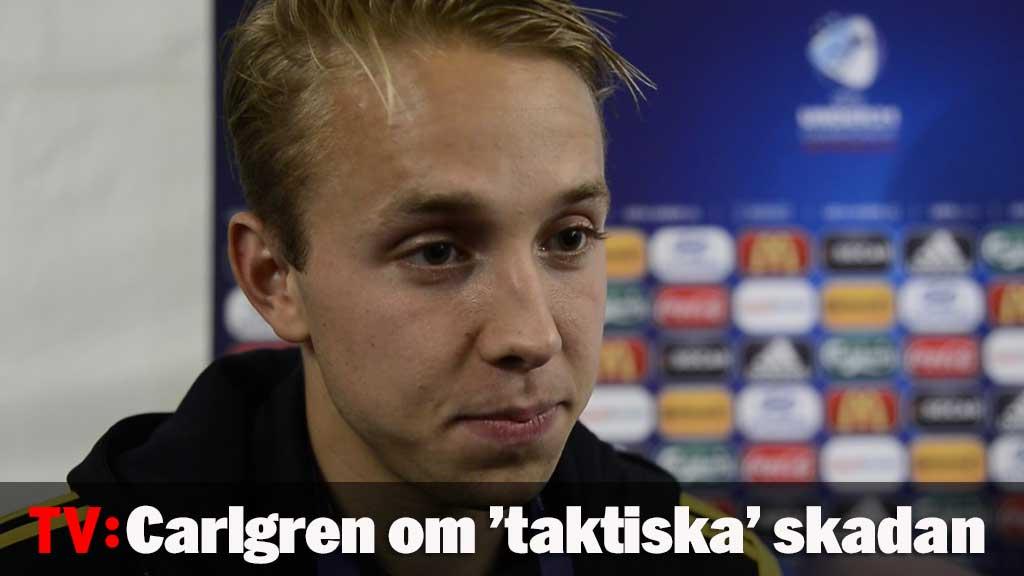 Carlgren om ”taktiska” skadan