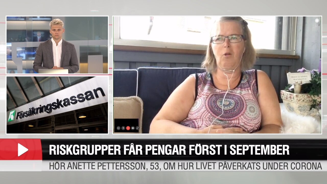 Hör Anette, 53, som är i riskgrupp om livet under coronan