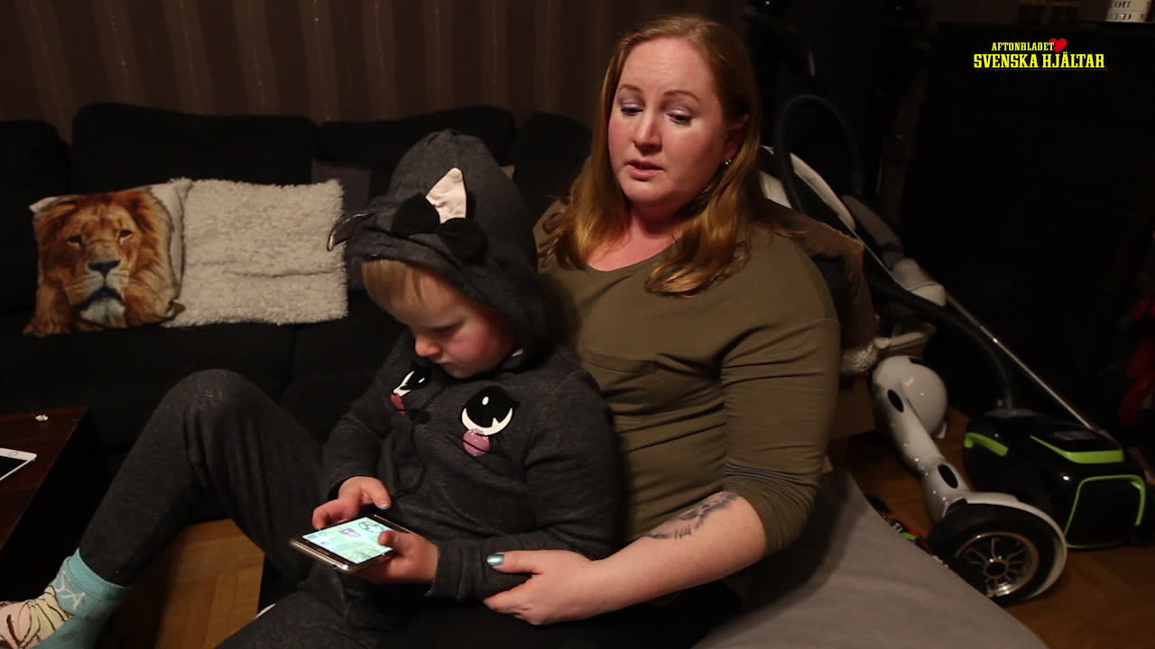 Sjuåriga Juva fick diagnosen leukemi när hon var 5 år