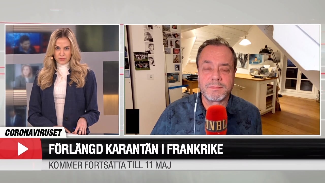 Frankrike förlänger karantänen: ”Ingen mår nog bra av situationen”
