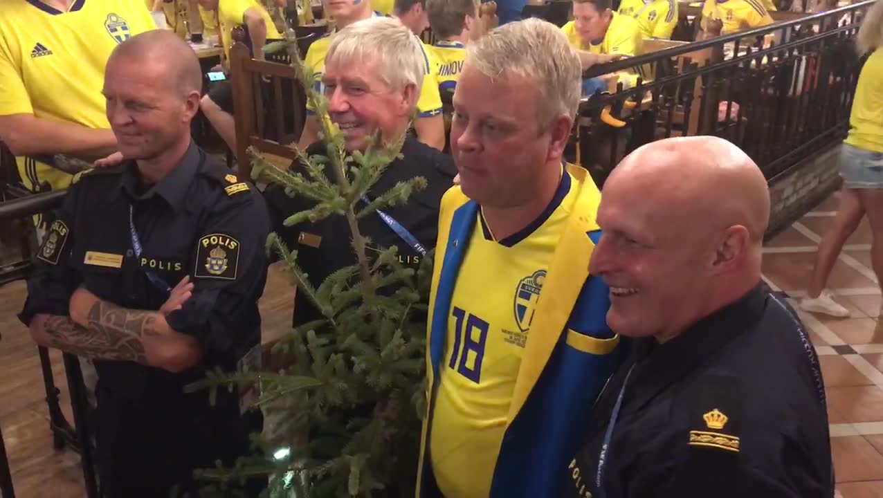 "Granen" ska stå med svenska fansen på läktaren