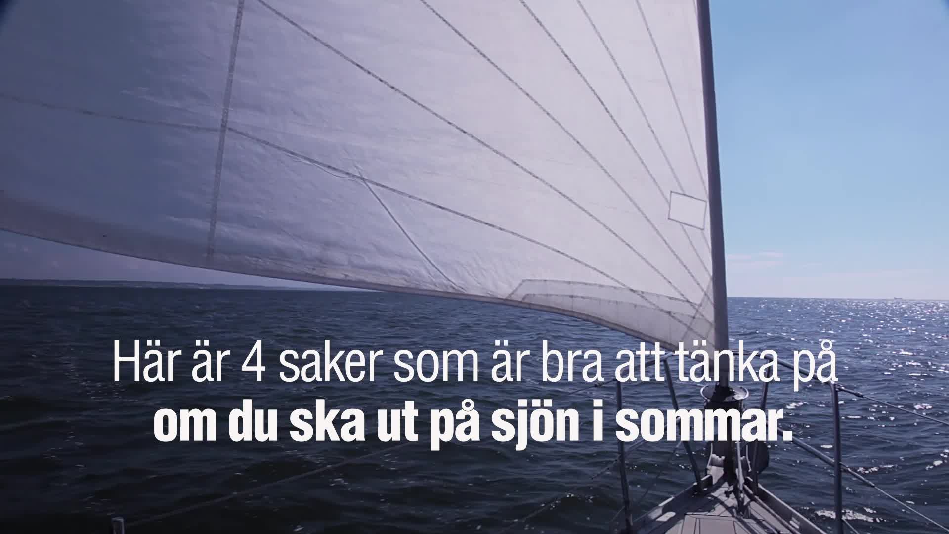 Fyra tips för ett säkrare båtliv