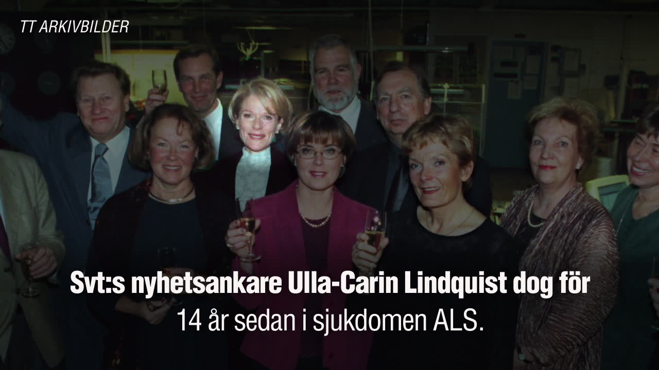 Nyhetsankarets son startar insamling efter sin mammas död