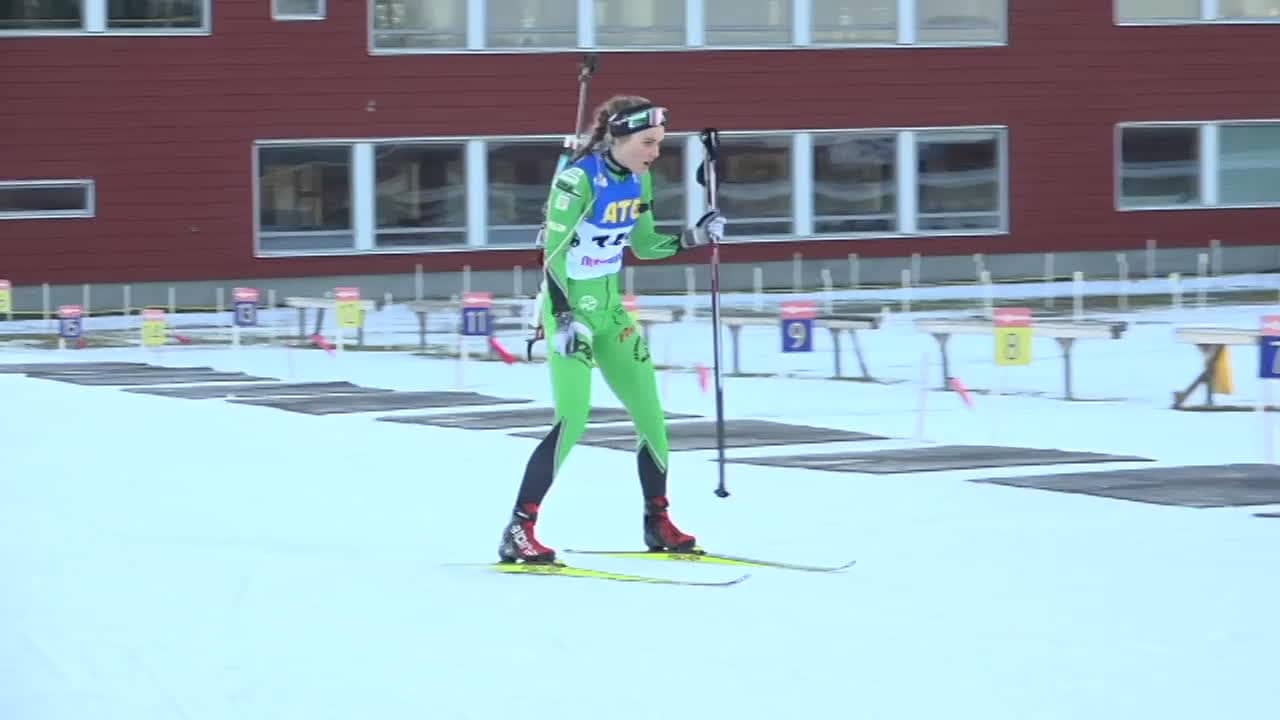 Stina Nilsson trea i sprinten - se sammandraget av Nilssons lopp