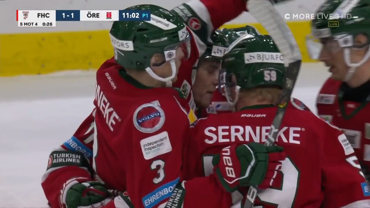 Frölunda bröt förlustsviten efter vändning