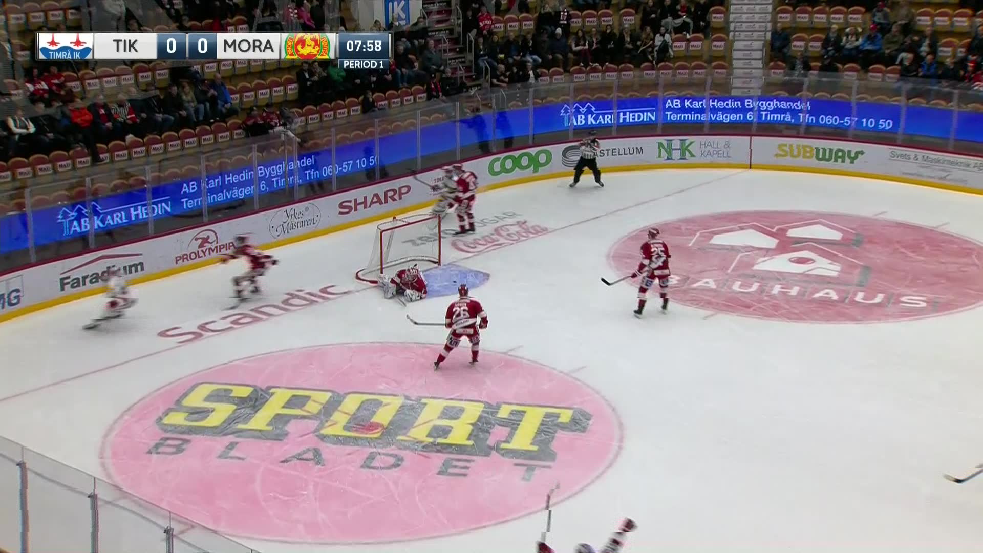 Timrå vann bottenmötet med Mora