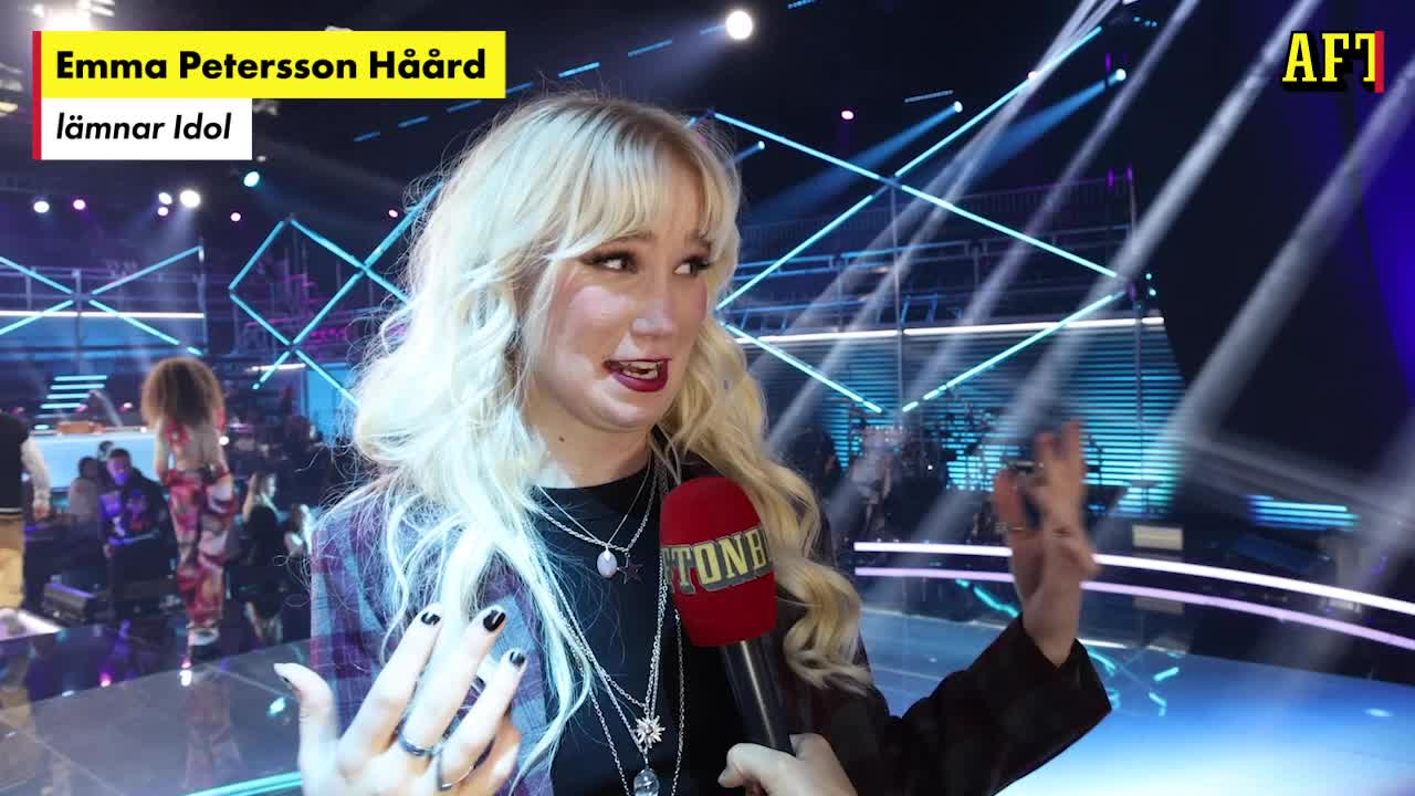 Emma Petersson Håård tvingas lämna ”Idol”