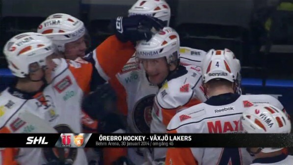 Örebro Hockey - Växjö Lakers 3-6