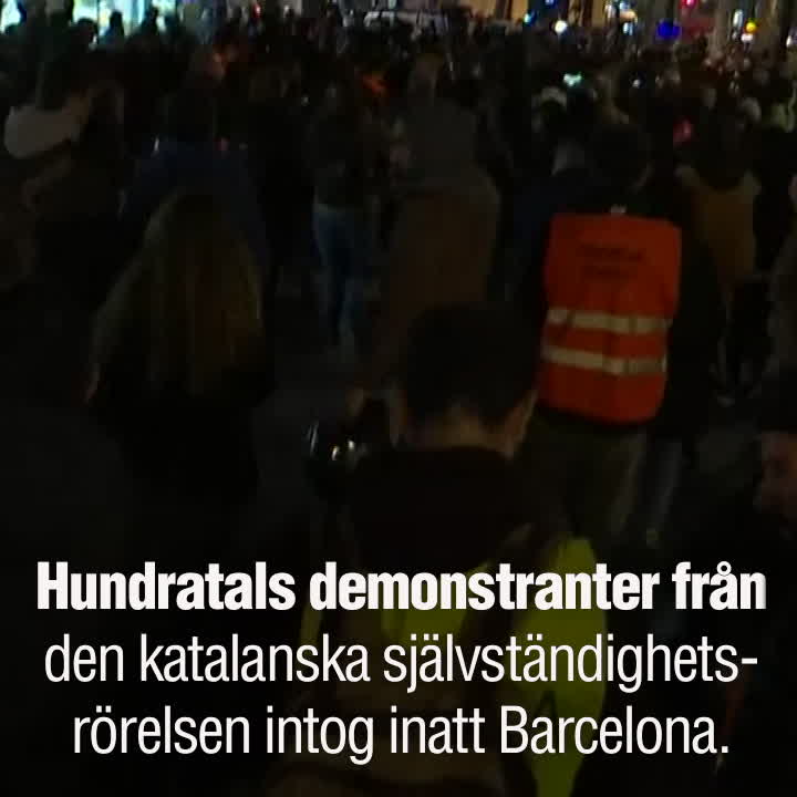 Nya demonstrationer i Barcelona - idag går Spanien till val