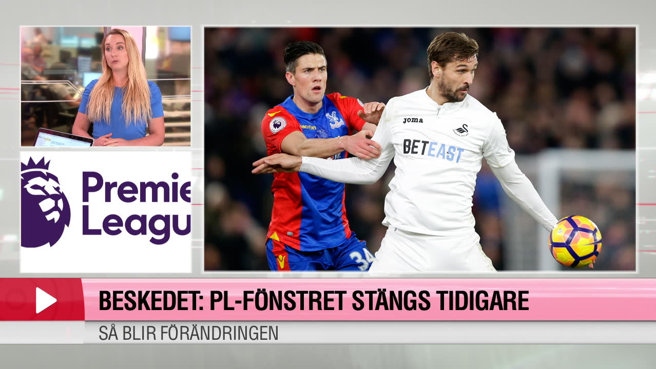 Premier League ändrar datum för transferfönstret