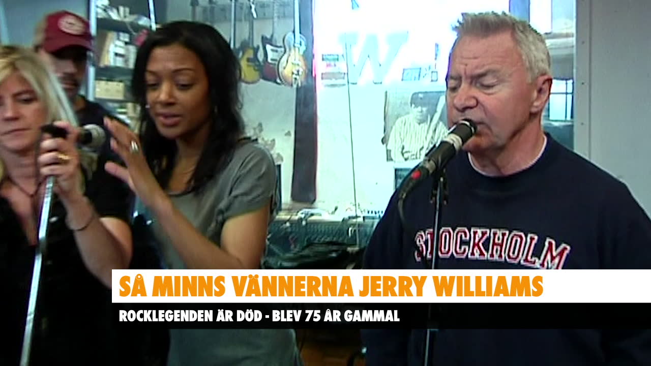 Så minns vännerna Jerry Williams