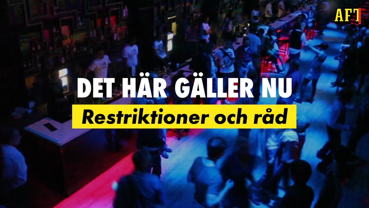 Här är restriktionerna och råden som gäller nu