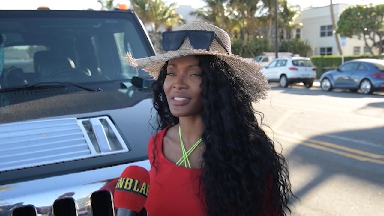 Trumps nya grannar: "Jag älskar att han kommer hit"