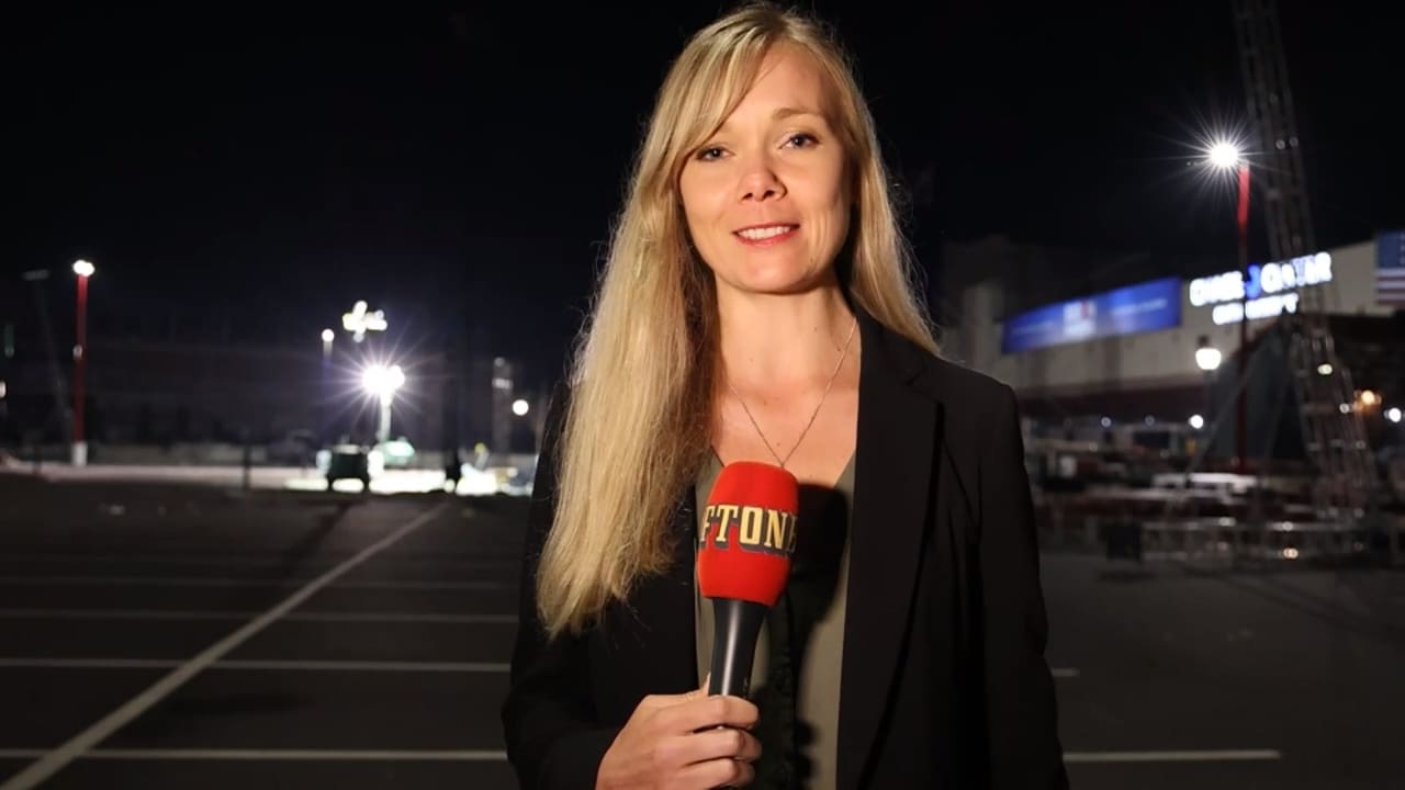 Emelie Svensson på plats under Bidens segertal: "Euforisk stämning"