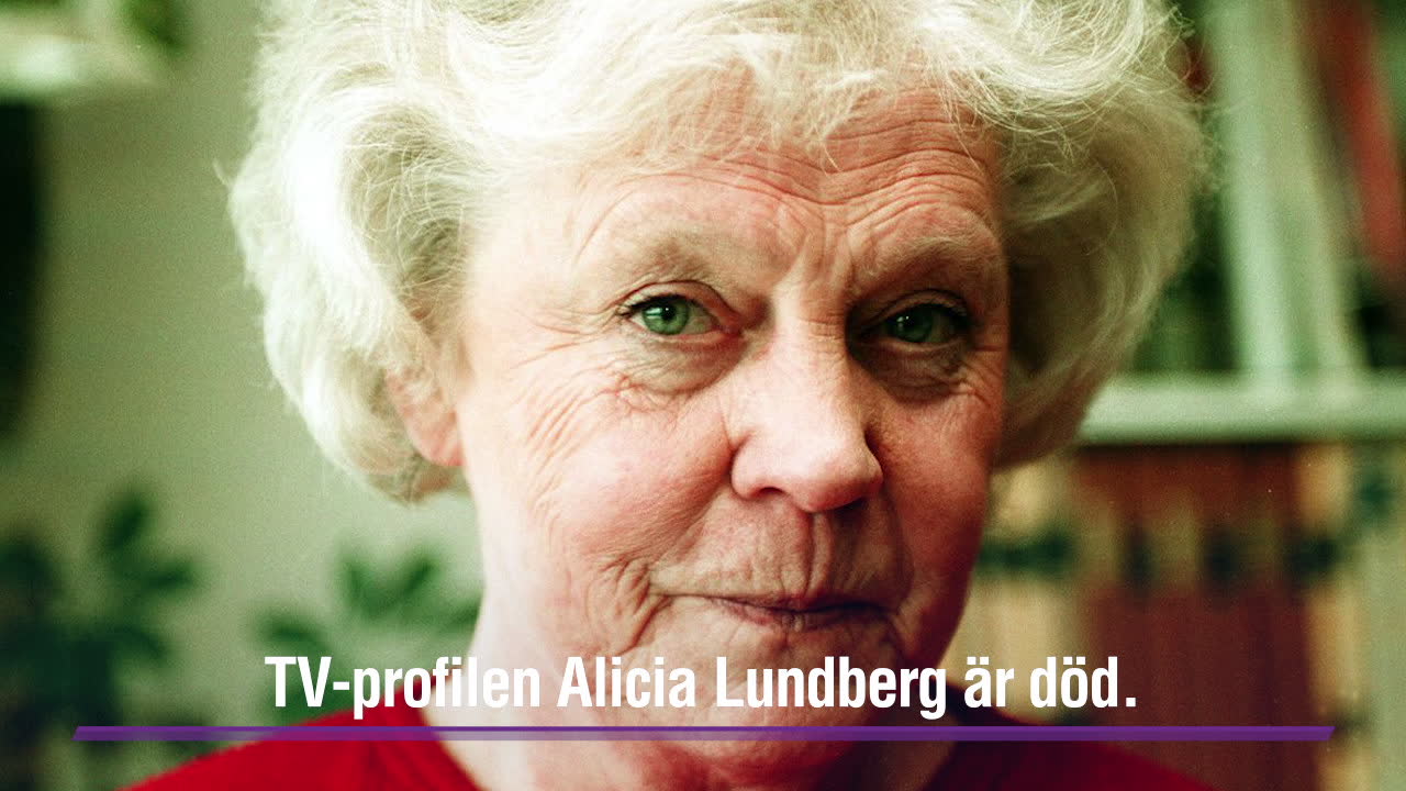 Radio- och TV-profilen Alicia Lundberg är död