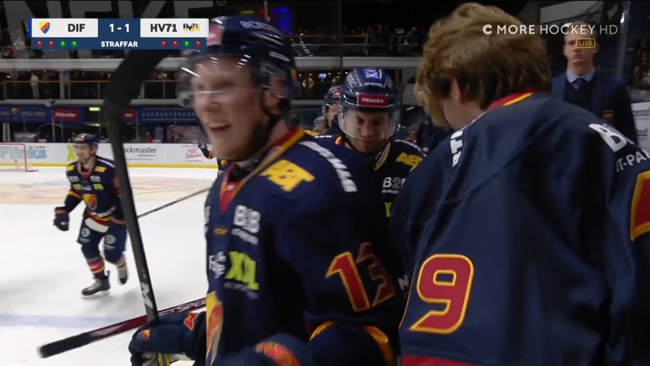 Djurgården besegrade HV71 efter straffdramatik