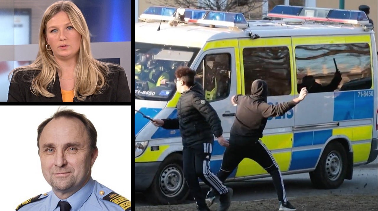 Kommenderingschefen: ”Uppenbar vilja att skada polisen”