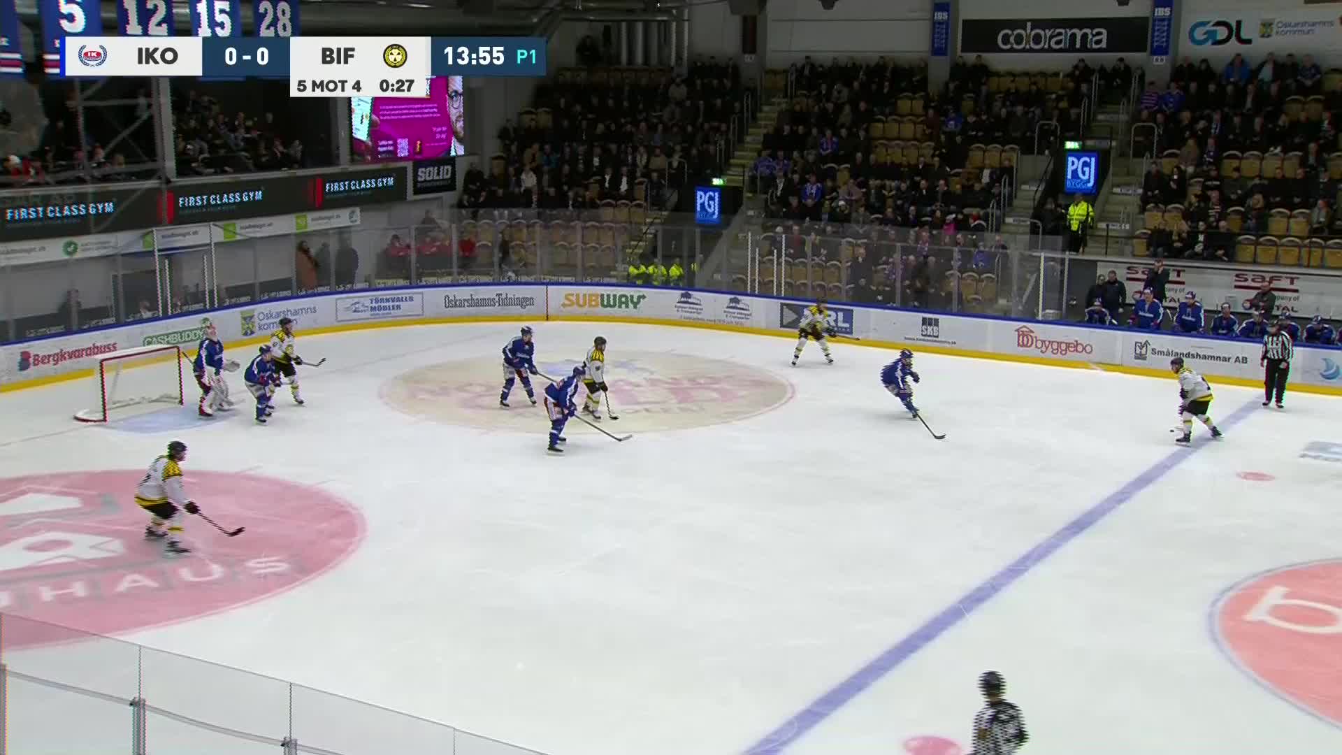 Här gör han Brynäs alla fyra (!) mål