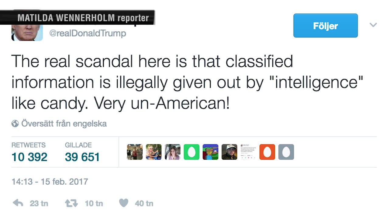 "Hemlig information delas ut som godis"