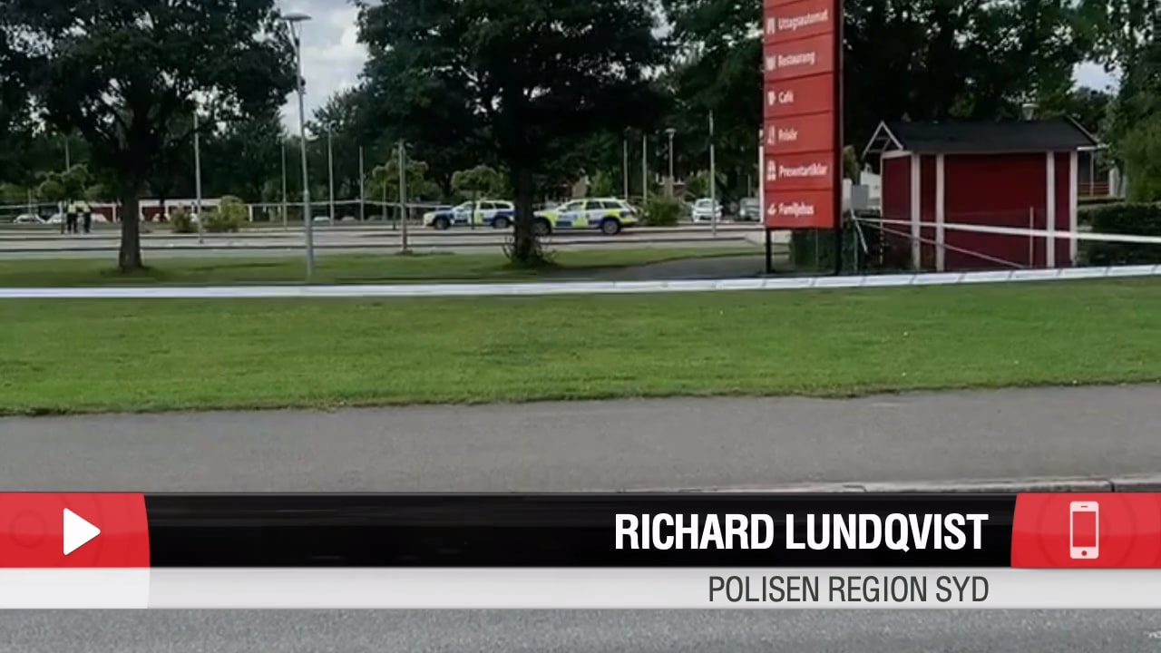 Polisen om skottlossningen i Kristianstad: "Söker efter gärningspersoner"