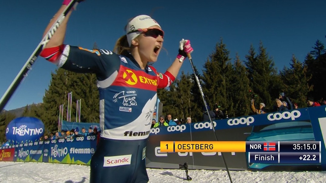 Stora jublet – här vinner Flugstad Östberg Tour de Ski