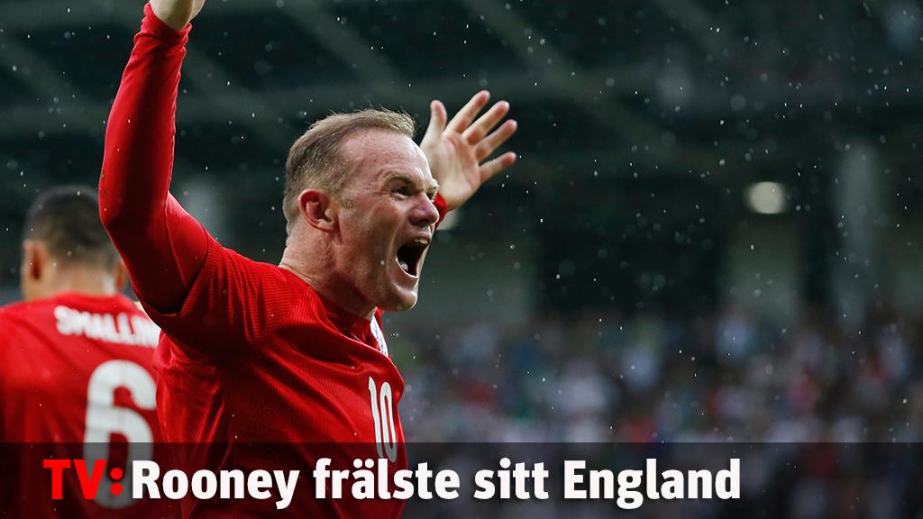 Rooney frälste sitt England