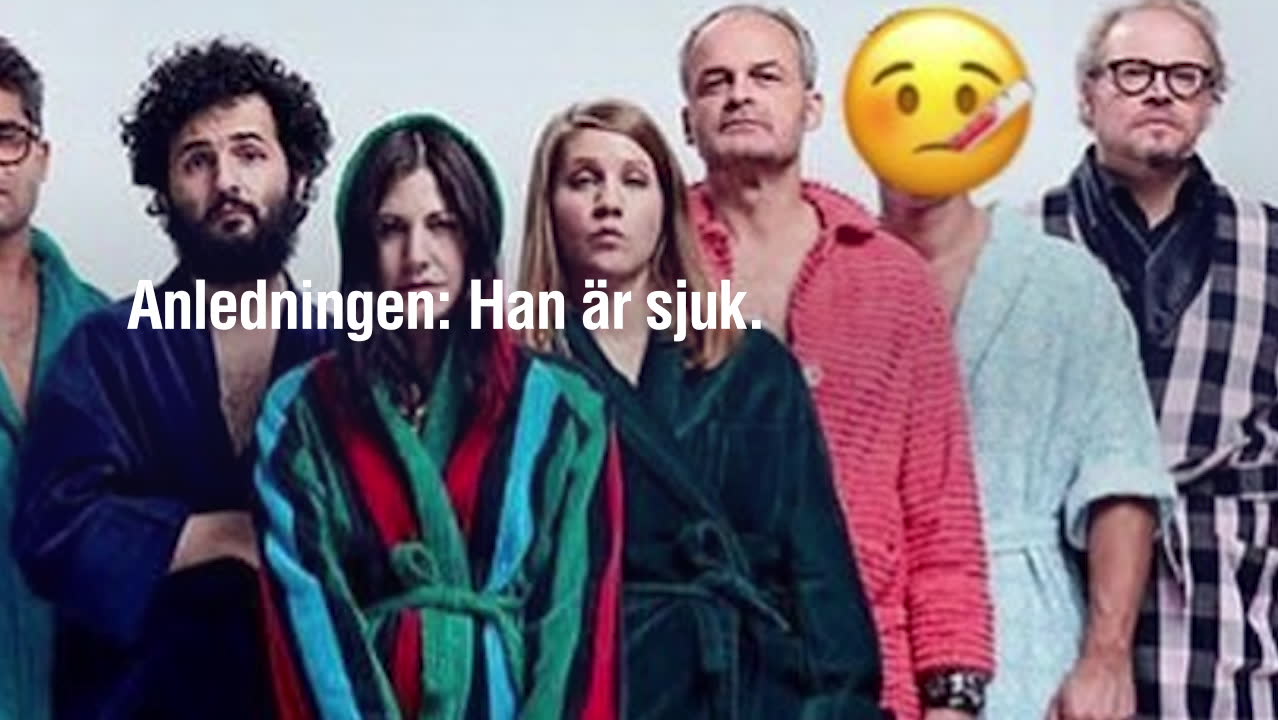 Schyffert för sjuk för turné