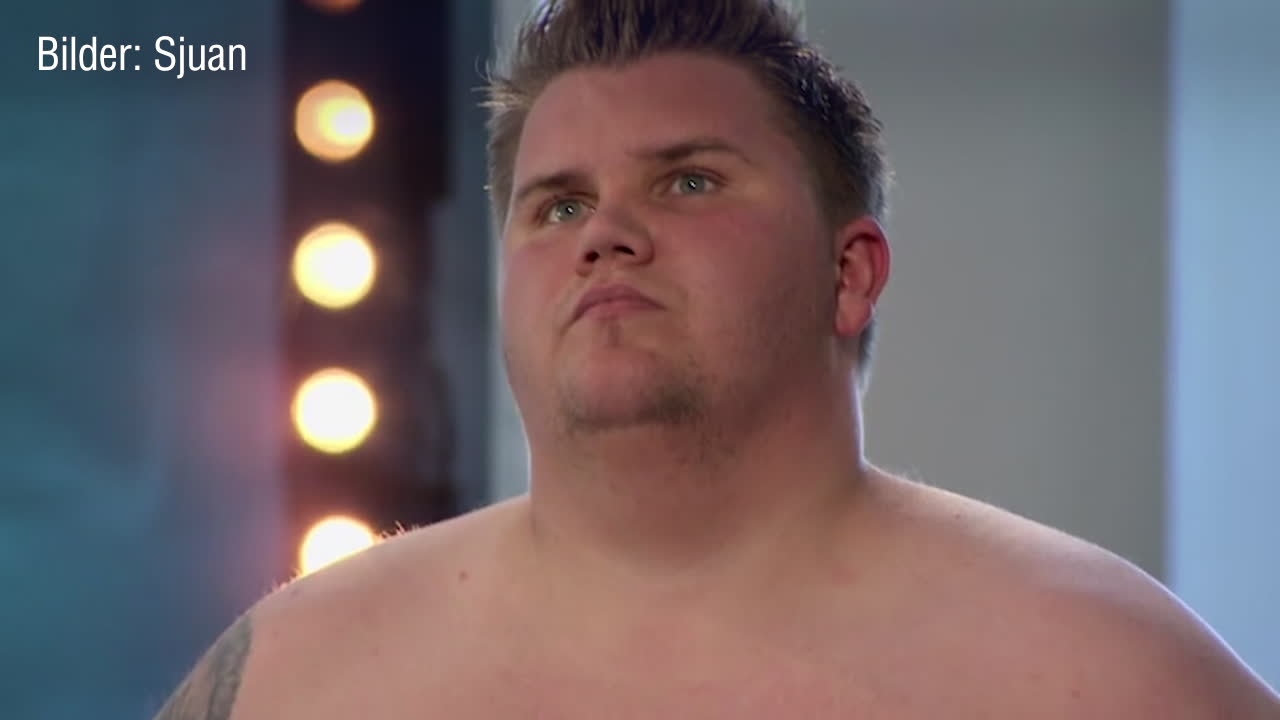 Här chockas Pontus av resultatet på vågen