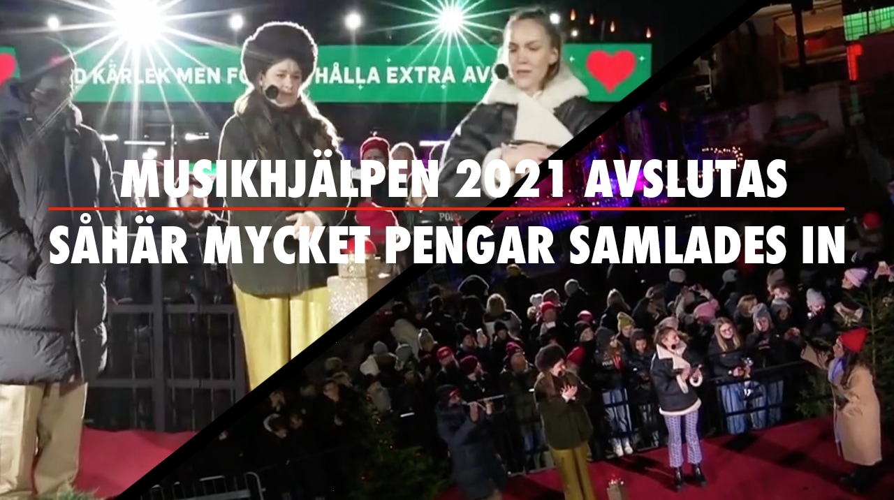 Se Musikhjälpen avslutas – såhär mycket pengar har samlats in