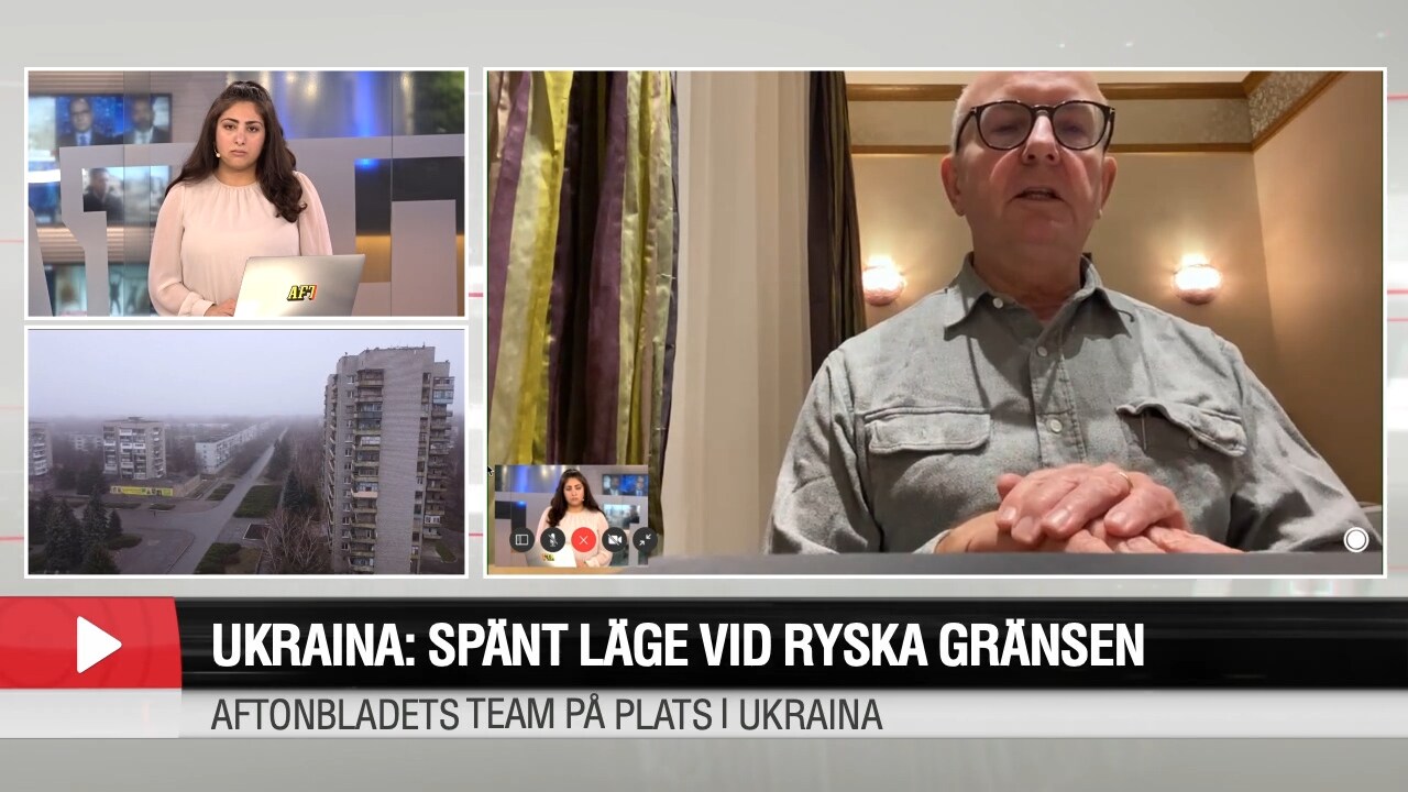 Ukraina: Spänt läge vid ryska gränsen