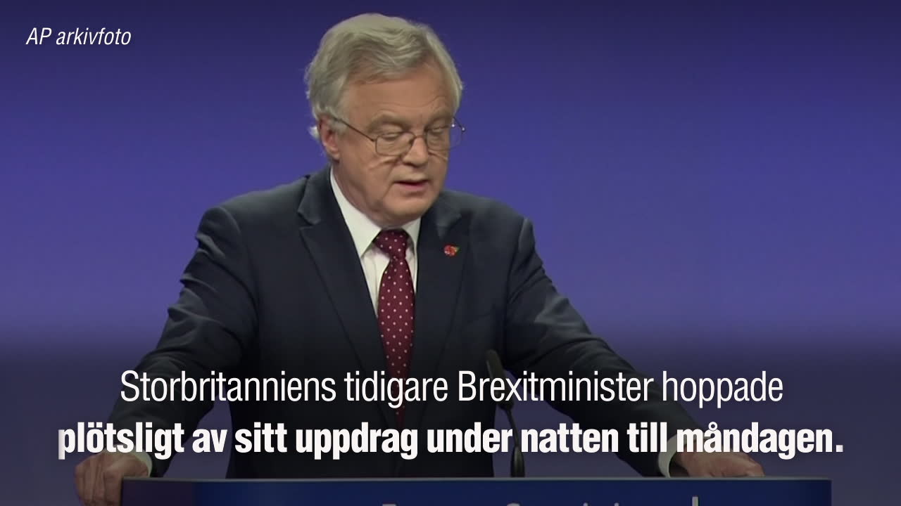 Här är Storbritanniens nya Brexitminister