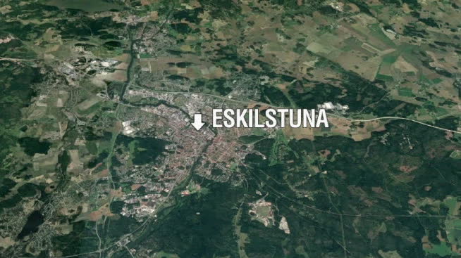 Man skjuten i centrala Eskilstuna