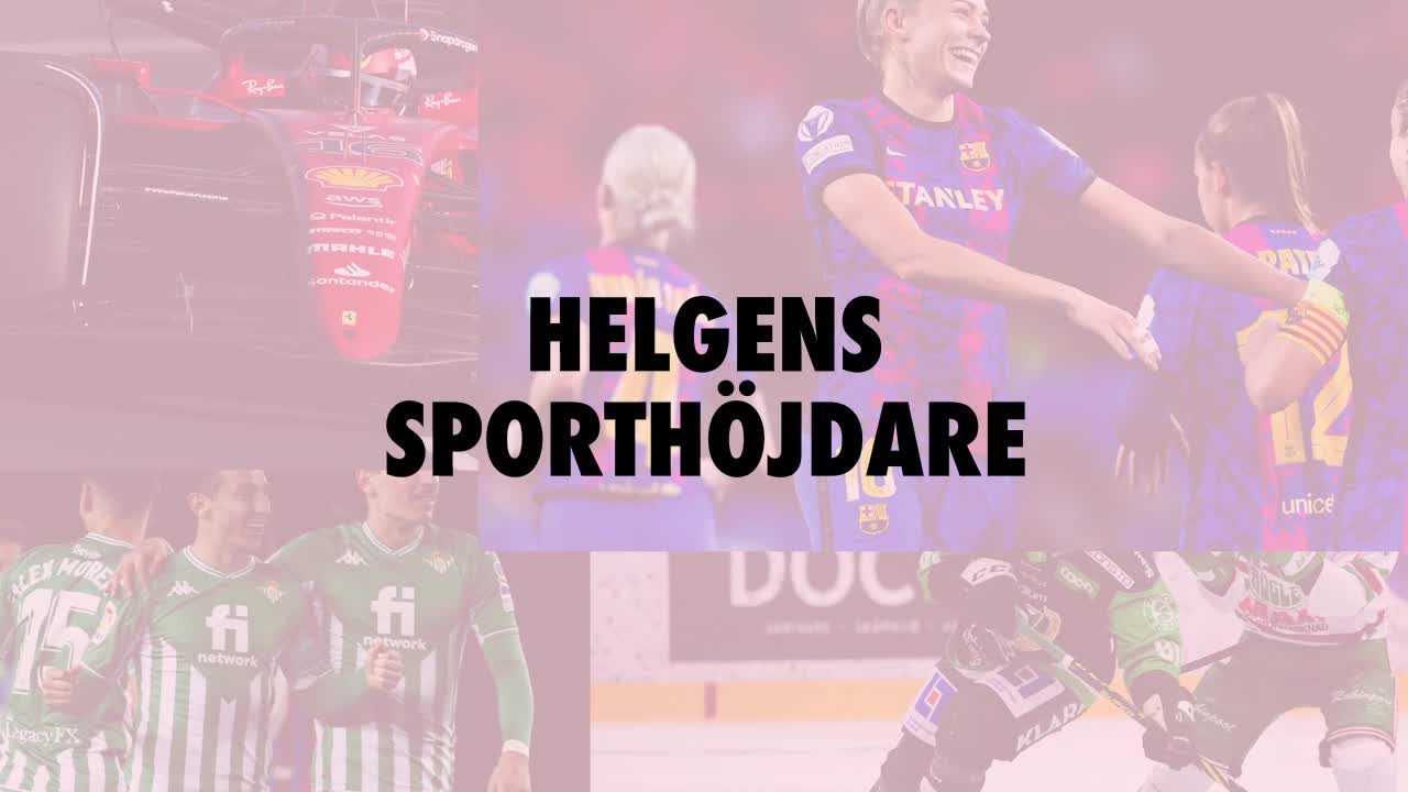 Helgens sporthöjdare 22-24 april