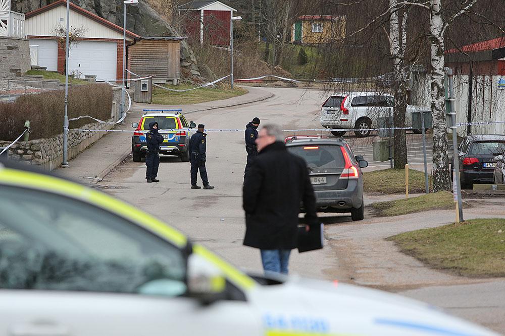 Polisen om händelsen i Uddevalla