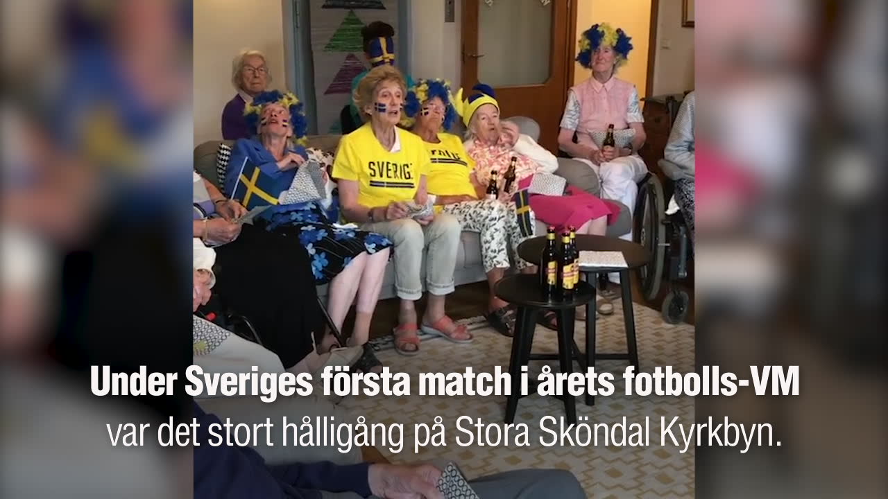 Här hejar äldreboendet fram Sverige