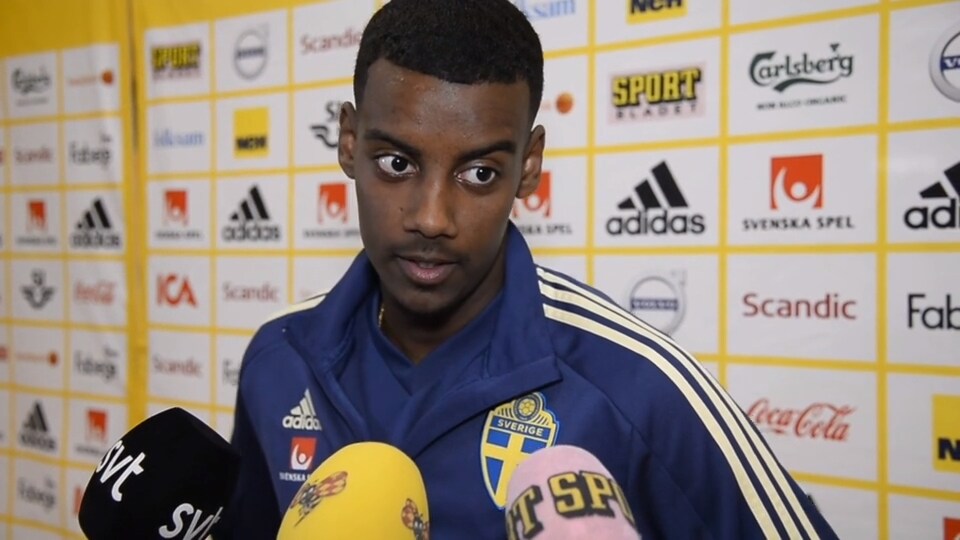 Alexander Isak om Real Sociedad-ryktet